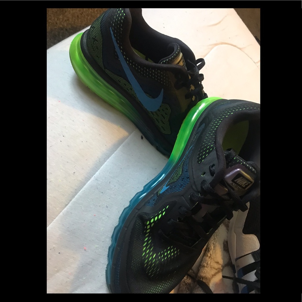 Nike Air Max 2014 Black/Electric/Green/Flash/Blue